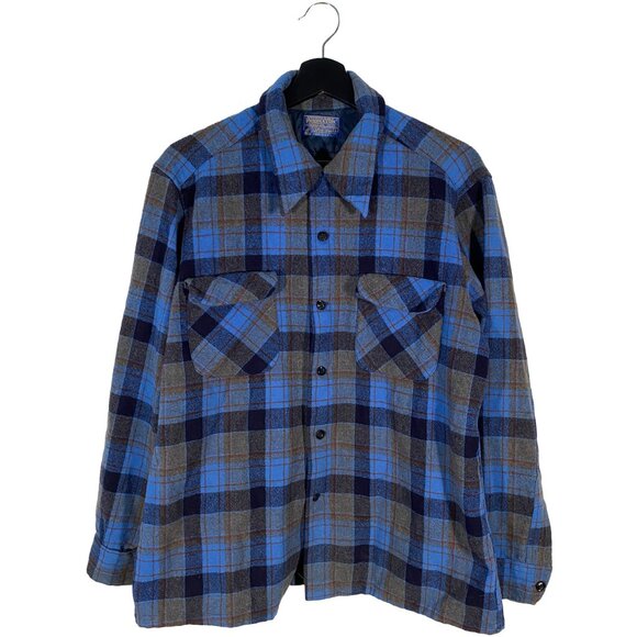 Vintage 1960s Pendleton Board Shirt Size L - Picture 1 of 6